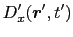 $\displaystyle t_{1} = {t'_{1} + {ux'_{1} \over{c^{2}}} \over{\sqrt{1 - \beta^{2...
...ux'_{2} \over{c^{2}}} \over{\sqrt{1 - \beta^{2}}}}, \ \ \ \ \
x'_{1} = x'_{2},$