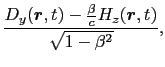 $\displaystyle D_{x}(\mbox{\boldmath$r$}, t),$