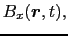 $\displaystyle {E_{z}(\mbox{\boldmath$r$}, t) + uB_{y}(\mbox{\boldmath$r$}, t) \over{\sqrt{1 - \beta^{2}}}},$