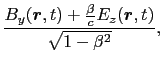 $\displaystyle B_{x}(\mbox{\boldmath$r$}, t),$