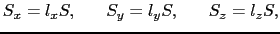 $\displaystyle p_{x}S_{x}
=
pl_{x}S, \ \ \ \ \
p_{y}S_{y}
=
pl_{y}S, \ \ \ \ \
p_{z}S_{z}
=
pl_{z}S + \rho g V,$