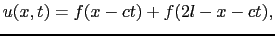 $\displaystyle I
=
{1 \over{T}} \int_{0}^{T} {dW \over{S}}
=
{EA^{2}k^{2}c \over...
...{2}k(x - ct)dt
=
{1 \over{2}}EA^{2}k^{2}c
=
{1 \over{2}}\rho c \omega^{2}A^{2}.$