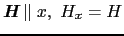 $\mbox{\bfseries\itshape {H}}\parallel x,\ H_{x} = H$