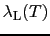 $\lambda_{\rm L}(T)$