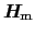 $\mbox{\bfseries\itshape {H}}_{\rm m}$